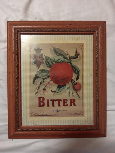 Ancienne affiche publicitaire