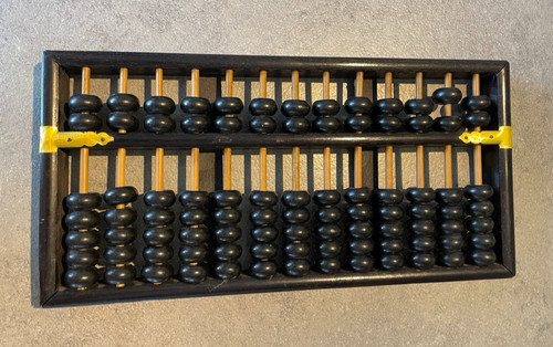 Boulier chinois suanpan - boulier, bois