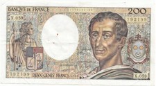 France Billet de  200 Francs