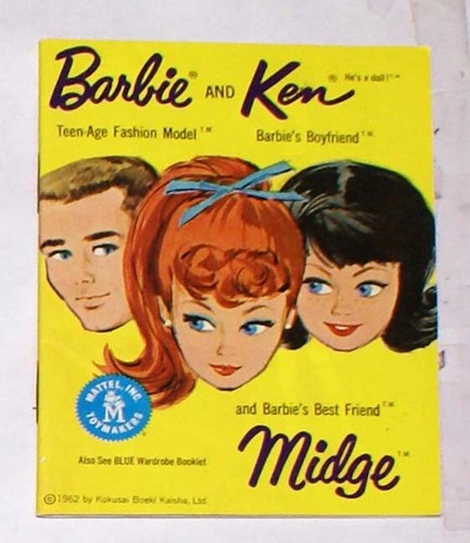 Vintage mattel barbie and - barbie,, ken