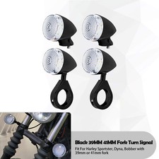 4 pièces Noir Tube fourche 39