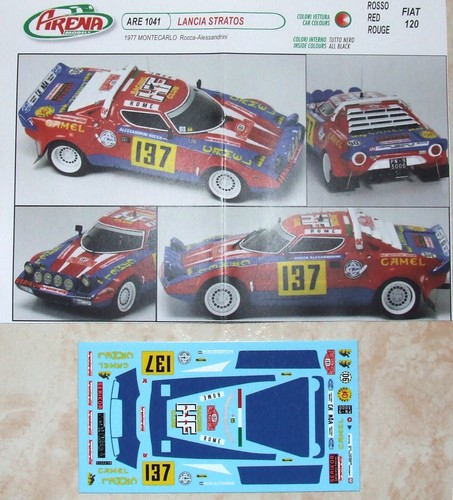 Lancia stratos rallye monte - hf,