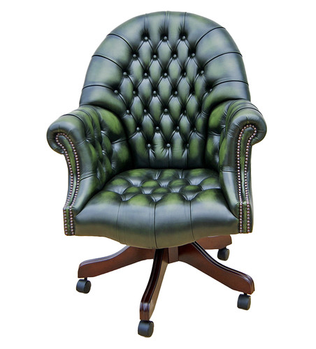 Chaise bureau anglaise - chaise,
