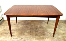 Table vintage de style scandinave en palissandre annee 50/60