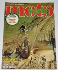 MOTO VERTE  n° 37 mai 1977 - 125 Suzuki Yam cross - Suzuki Beamish trial-POSTER