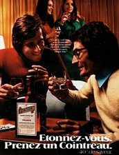  publicité Advertising 0422 1972  Cointreau liqueur  étonnez vous  