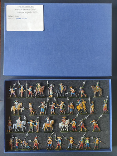 Plats étain zinnfiguren - d'étain,