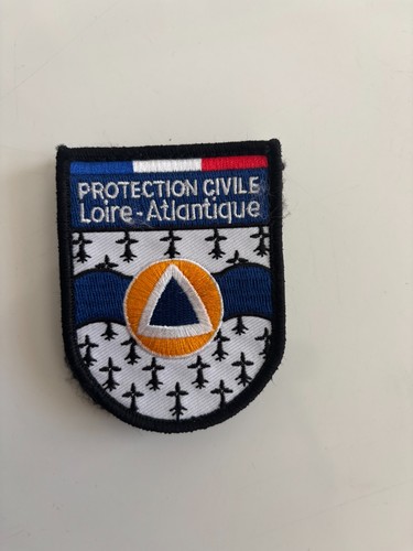 Ecusson protection civile - protection,