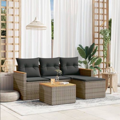 Salon jardin avec - de, coussins