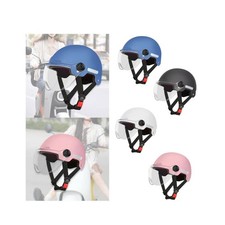 Casque de moto léger, confortable et respirant, demi-casque d'été