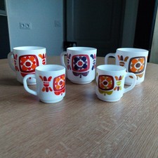 Lot de 5 Mugs Arcopal Modèle