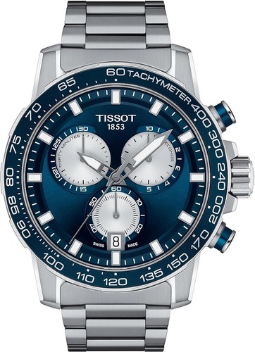 Tissot blue dial - dial, supersport