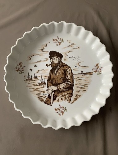 Ancien plat tarte - plat, à