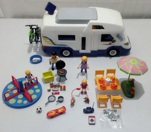 Lot playmobil camping car - playmobil, car-