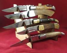 Présentoir en médium pour 5 couteaux