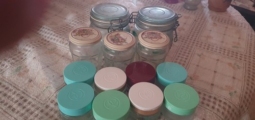 Lot bocaux vintage et - lot, de
