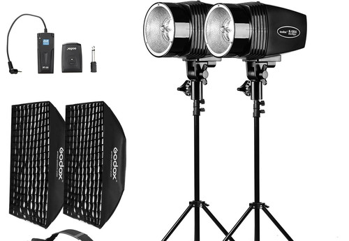 Godox 180a strobe light - 2x, k-180a