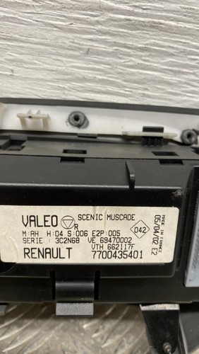 Commande chauffage renault - commande,
