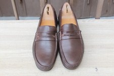 CHAUSSURE MOCASSIN PARABOOT LOAFER CUIR 6,5 / 40,5 TRES BON ETAT MEN'S SHOES