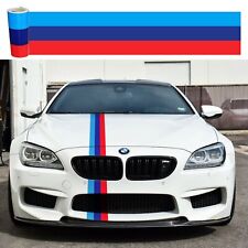 Stickers déco BMW M MOTORSPORT bande autocollant 3 couleurs - Plusieurs tailles