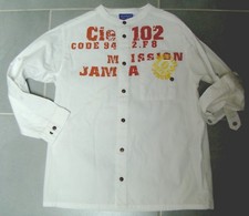 CHEMISE COL MAO MARQUE LA COMPAGNIE DES PETITS TAILLE 8 ANS - TBE