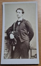 Paris, Lucien Wyse Bonaparte, aspirant de marine, cdv 6 x 10, (n 182)