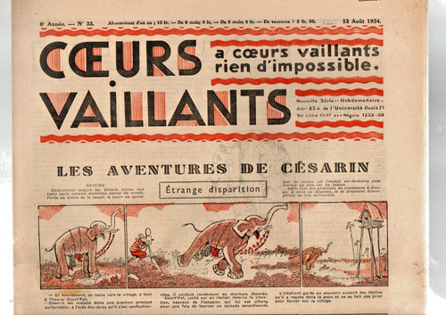 Coeurs vaillants 1934 33 - coeurs,