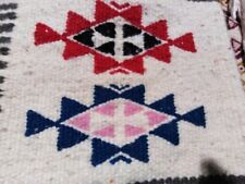 ? Magnifique Tapis Berbère t à motifs ethniques en laine de mouton - 165 x 75