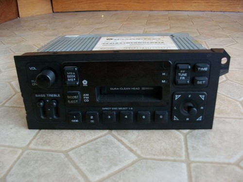 Radio cassette chrysler - radio,