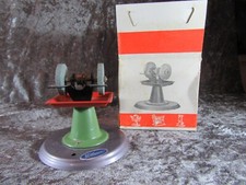 A301 Vintage 1960 Wilesco M52 Allemagne Poupée Porte Meule + Boite Jouet Tôle