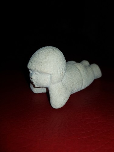 Sculpture deco pierre - pierre, enfant