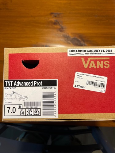 Vans tnt advanced - vans,