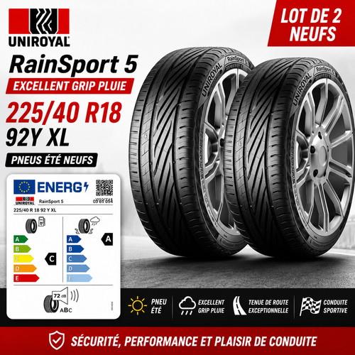 Uniroyal rainsport 225 40 - 5, 225/40