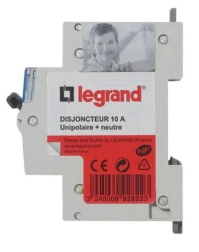 Legrand disjoncteur 10a - disjoncteur,
