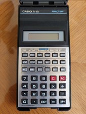 Casio Fx-82B FRACTION