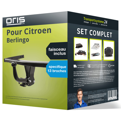 Attelage pour citroen berlingo - attelage,
