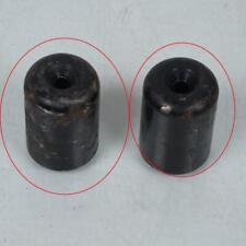 Paire embout guidon pour moto Suzuki SV 650 S 1999 à 2002 Noir L46mm Ø32mm 200G