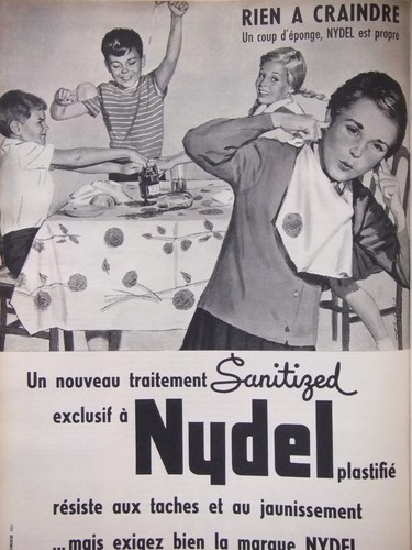 Publicité 1960 nappe - 1960,