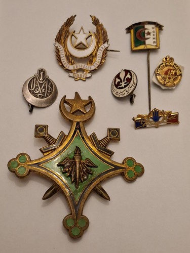 Lot insignes afn 1901 1962 - afn,