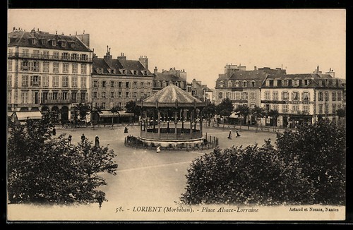 Cpa lorient morbihan - cpa, place