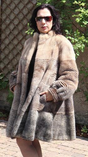 Manteau vison saga royal - vison,