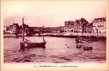 *76120 cpa 76 Le Tréport - le pont tournant