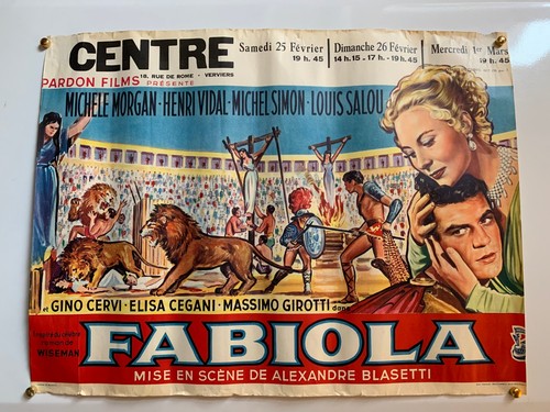Ancienne affiche cinema - ancienne,