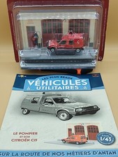 1/43 Citroën C15 & Diorama "Sapeurs-Pompiers" Véhicules Utilitaires IXO Altaya