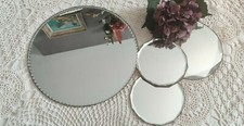 Lot de 4 miroirs biseautés et