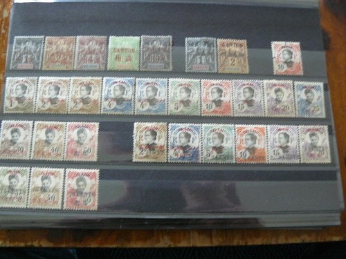 Canton lot timbres - lot, de