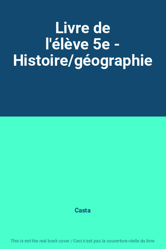 Livre élève - de, l'élève