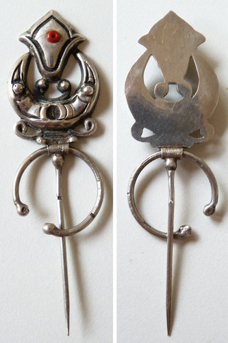 Fibule argent massif silver - argent,