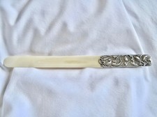 coupe papier art nouveau gui argent massif C Murat 1897-1910