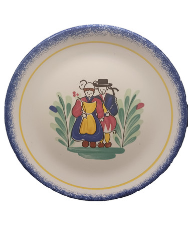Vintage assiette deco - vintage,